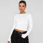 Slim-fit Fashion Long-sleeved Top Base