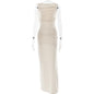 New Summer Round Neck Backless Dress Fashion Sleeveless
