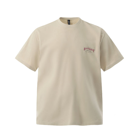 Fashion Men's Loose Leisure All-matching Top