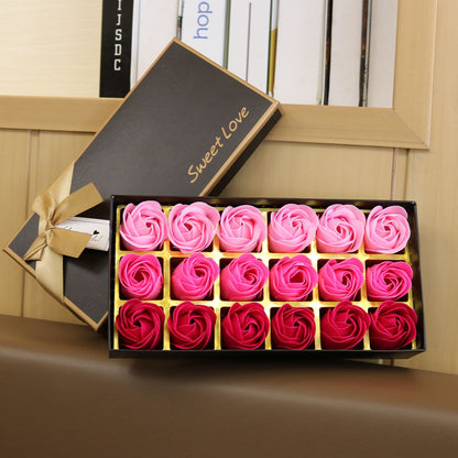 Gift Box Rose Soap Flower Festival
