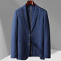 Men's Casual Light Luxury Thin Solid Color Suit Coat