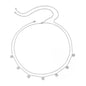 Women's Fashion Round Beads Chain Double-layer Waist Chain