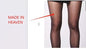 Silk Panties Flocking Pantyhose With Letters