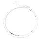 Women's Fashion Round Beads Chain Double-layer Waist Chain