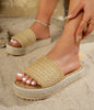 Women's Hemp Rope Sandals With Muffin Bottom