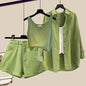 Summer Mint Man Style Dopamine Wear Match Suit Women