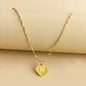26 English Initial Letter Pendant Necklaces For Women