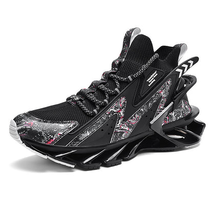 Casual Sports Shoes Breathable Thin Net Shoes Thick-soled Shock Absorption Running
