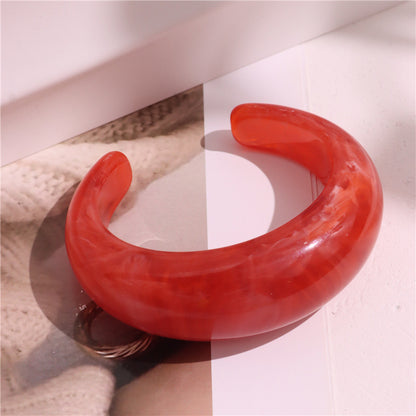 Geometric Irregular Acrylic Simple Bracelet Bracelet For Women
