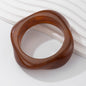Acrylic Bracelet Exaggerated Ins Style Irregular Translucent