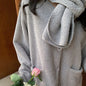 Ladies Thickened Fleece Warm Homewear Pajamas Set