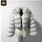 Lapel Imitation Fox Fur Long Sleeve Stitching Women's Light Luxury
