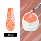 Multicolor Luxury Snowflake Nail Gel Super Shiny