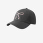 Wide Brim Baseball Cap Embroidered Outdoor Casual Sunshade