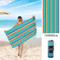 Double Sided Fleece Printed Beach Towel Microfiber Beach Towel