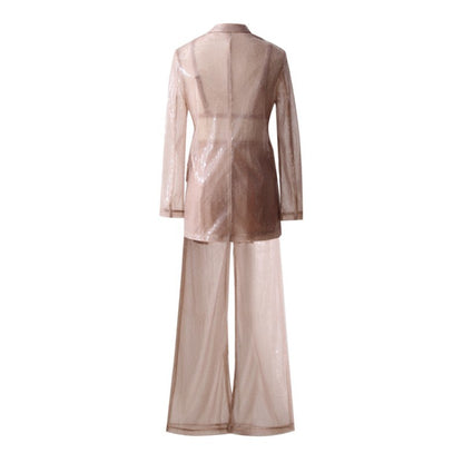 Fashion Loose Long Sleeve Jacket Casual Suit
