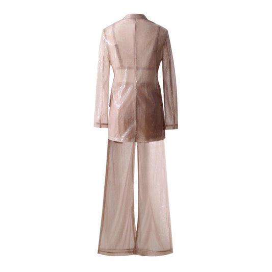Fashion Loose Long Sleeve Jacket Casual Suit