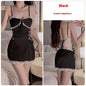 Satin Lace Backless Lace Up Suit