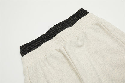 Double Waist Design Casual Pants For Men