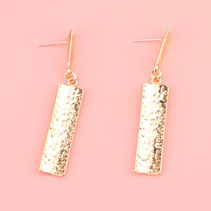 European And American Fashion Exaggerated Irregular Earrings Simple Geometric Female Vintage Earrings