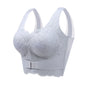 Gathered Without Trace Front Closure Underwired Bra