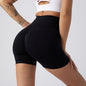 Women's Sports Belly Contracting Cycling Tights Peach Hip Yoga Shorts