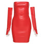 Women's New Fashion Design Off-neck Sheath Dress