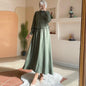 Skirt Suit Middle East Arab Long Sleeve Shirt Dress