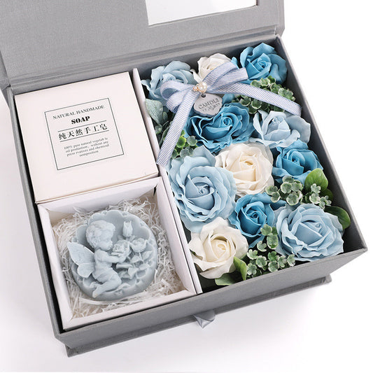 Soap Flower Box Tanabata Valentine's Day Gift Creative Birthday Rose