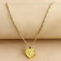 26 English Initial Letter Pendant Necklaces For Women