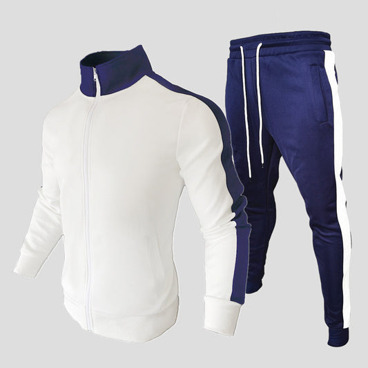 Sports Men's Sweater Casual Stand Collar Long Sleeve Clothes