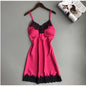 Sexy Sling Home Pajamas Suspenders Pajamas Color Lace