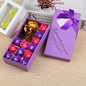Valentine's Day Rose Gift Box 24k Gold Foil Rose Soap Flower