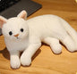 Cute Simulation Cat Doll Pillow Plush Toy