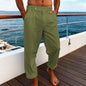 Men's Pocket Flat Comfortable Breathable Trousers