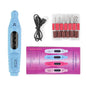 Nail Pen Polisher USB Cable Portable Manicure Sharpener Nail Tools