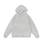 Loose All-matching Solid Color Sports Pullover Hooded Sweater Men