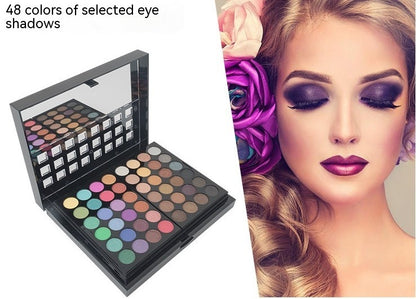 78 Colors Makeup Set 78 Colors Eye Shadow Blush Lip Gloss Makeup Combination Shading Powder Lipstick Eye Shadow Plate Set