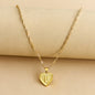 26 English Initial Letter Pendant Necklaces For Women