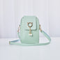 Mobile Phone Bags Women Woven Pearl Tassel Cover Type Crossbody Shoulder Bag