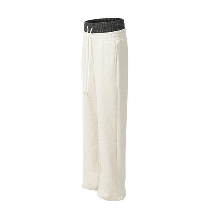 Double Waist Design Casual Pants For Men