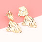 European And American Fashion Exaggerated Irregular Earrings Simple Geometric Female Vintage Earrings