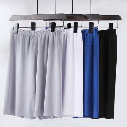 Men's Home Wear Short Sleeve Shorts Thin Suit