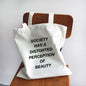 Women's Handbag Canvas Tote Printed Shopping Bag