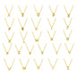 Fashion 26 Initial Letter Necklace Women's Clothing Pendant